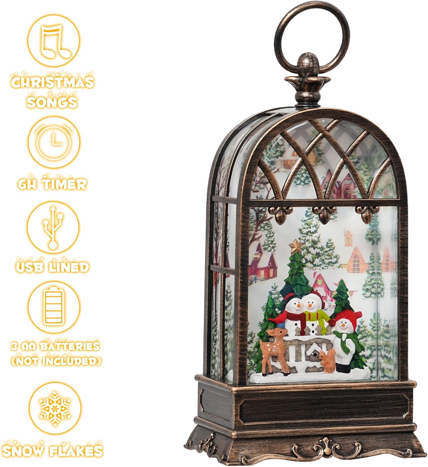 miffy【日本未販売】ミッフィー スノードーム ホワイト＆ゴールド miffy【日本未販売】ミッフィー スノードーム ホワイト